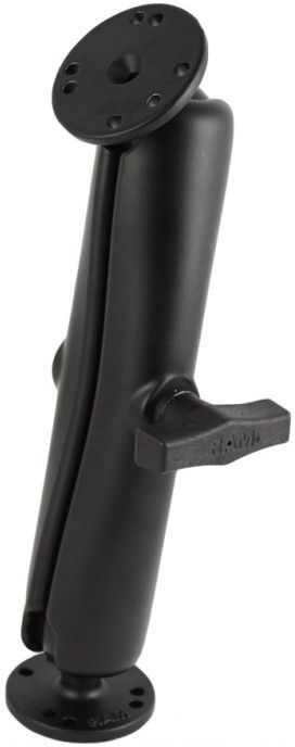 Ram mounts c-koko pitkä kiinnitysvarsi + 2x c-koko 1.5" kuula pyöreä 2.5" alusta