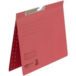 ELBA Pendelmappe DIN A4 V-Boden Rot Blauer Engel UZ56 (Recyclingkarton Schreibwaren)