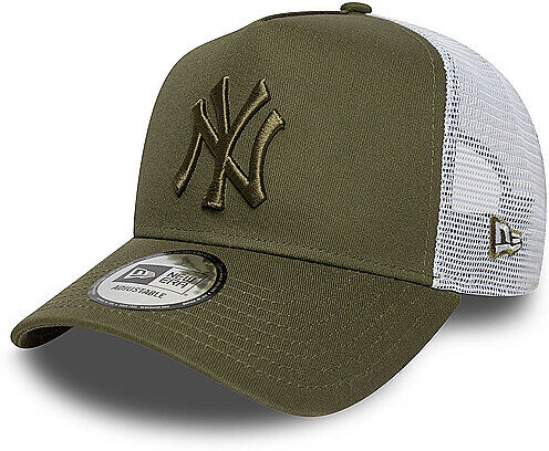 NEW ERA Herren Kappe League Trucker New York Yankees olive M