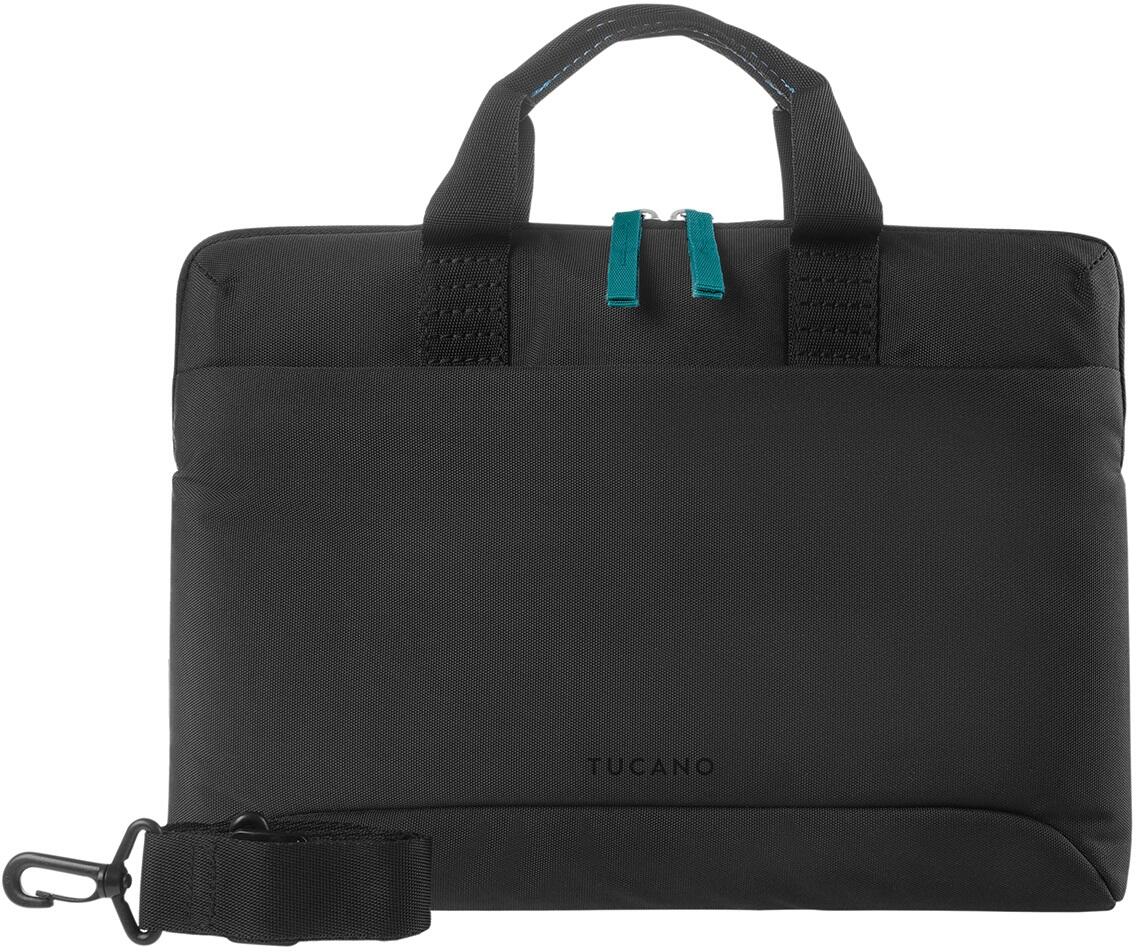 Tucano Smilza Super Slim Tasche für Notebook 15,6" und Apple MacBook Pro 16" - Schwarz BSM15-BK