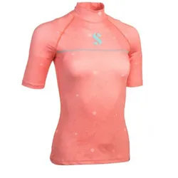 Scubapro - UPF 50 T-Flex Rashguard - Kurzarm - Damen - Farbe: Coral - Größe: M #