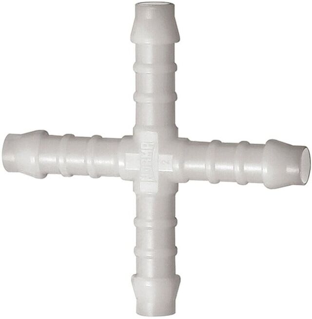 Riegler Raccord de liaison croisée, pour tuyau LW 6 mm, POM (37.112)