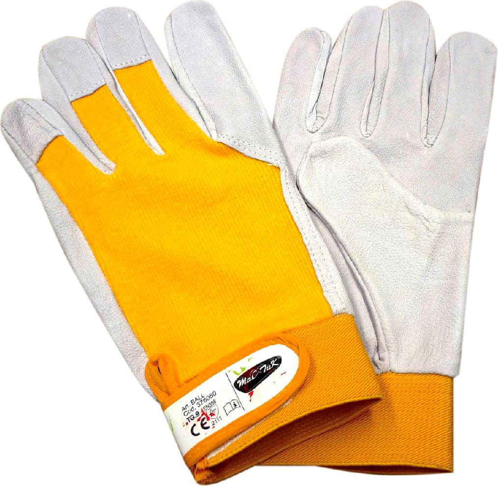 neri 376050 Guanti Palmo Fiore Dorso Maglia Taglia 10 78130 Paia 12 - 376050
