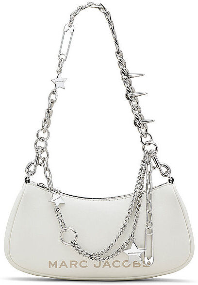 Marc JACOBS Ledertasche - Schultertasche THE SHOULDER BAG creme EG