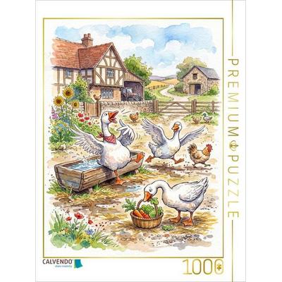 CALVENDO Puzzle Bauernhofspaß das ganze Jahr | 1000 Teile Lege-Größe 64x48cm Foto-Puzzle für glückliche Stunden