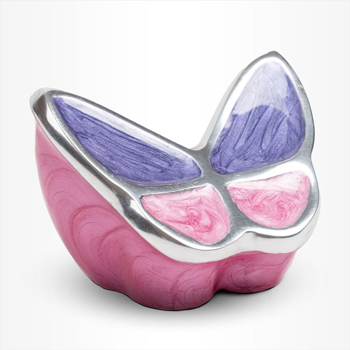 Urn Store Mini Vlinder Urn Roze Paars - 50 ml - Crematie Urn voor Menselijke As of Huisdieren