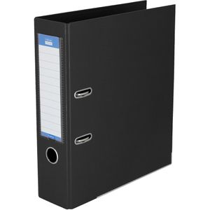 TipTop-Office Ordner PP, A4, 8cm, Kunststoffordner, schwarz