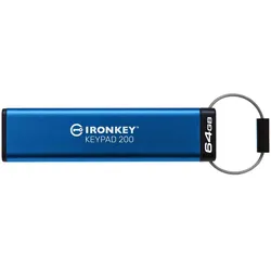 Kingston IronKey Keypad 200 - USB-Stick - 64 GB