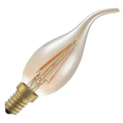SPL | LED-Kerzenlampe mit Spitze | Kleine Fassung E14 | 2W Dimmbar