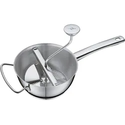 Küchenprofi Passiergerät Trio, Küchengadgets, Silber