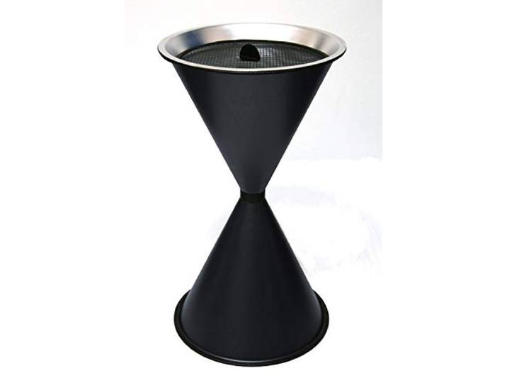 Standaschenbecher Diabola 71x40 cm + 25 kg Quarzsand anthrazit Marke Szagato Made in Germany