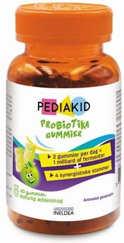 PEDIAKID Gummies Probiotics Kosttilskud 60 stk