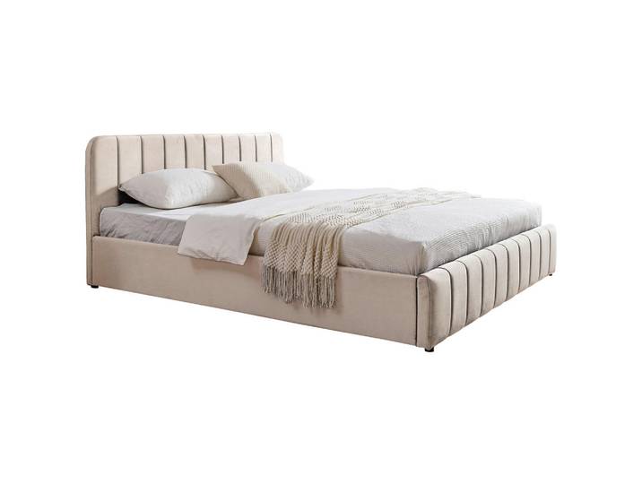 Boxxx Polsterbett, Beige, Kunststoff, Pappel, massiv, 140x200 cm, Stoffauswahl, in verschiedenen Größen erhältlich, Schlafzimmer, Betten, Polsterbetten