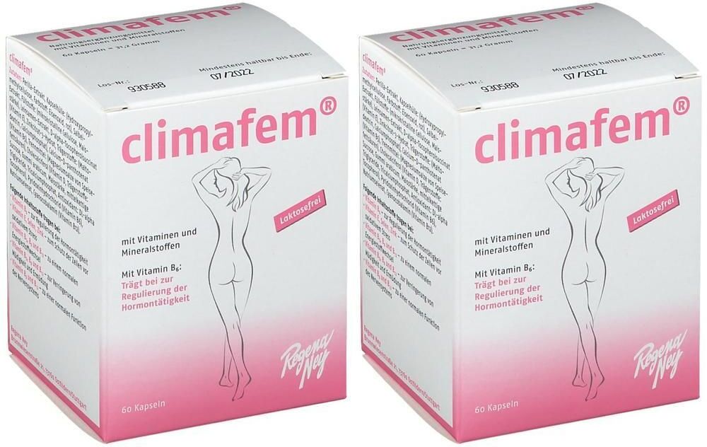 Regena Ney Climafem Tabletten 2x 2x60 St Kapseln
