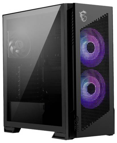 MSI MSI GEH Midi MPG VELOX 300R PZ Midi-Tower PC-Gehäuse, Gaming-Gehäuse Schwarz