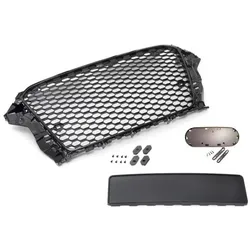 Sportgrill Frontgrill Kühlergrill Wabengrill Passend für Audi A3 8V 12-16 Wabengrill mit Emblemhalter