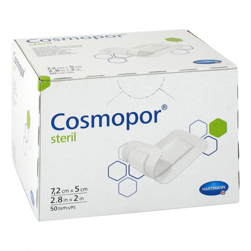 B2B Medical GmbH Cosmopor steril 5x7,2 cm 12476044