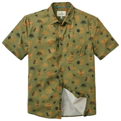 Passenger - 365 Recycled Active Shirt - Hemd Gr XL oliv