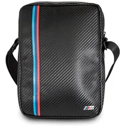 BMW Carbon Tricolor Stripe - Tasche für 8" Tablet (schwarz)