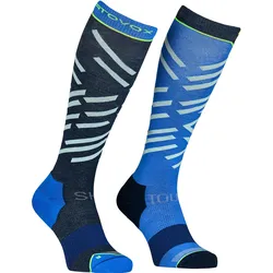 Ortovox, Herren, Sportsocken, Ski Tour Long Socks (39 - 41), Blau