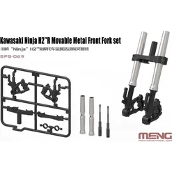 Meng-Model Kawasaki Ninja H2(TM)R Movable Metal Front Fork Set
