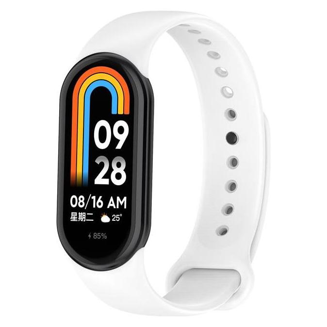 OEM Mi Band 8 / M8 Silikonarmband (2), WEISS (Silikon) (64722623)