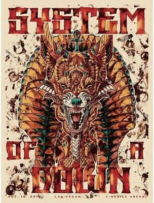 Uplifted Finds System Of A Down Heavy Metal Canvas Poster   Alt Rock Music Album Wall Art 50 X 70 Cm Unframed 4