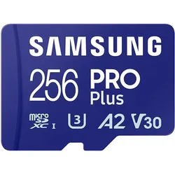 SAMSUNG Micro SD Pro Plus Card 256 GB