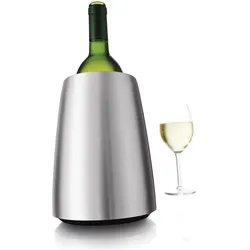 Vacu Vin Prestige, Flaschenkühler, Silber