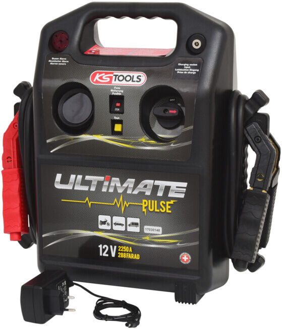KS Tools Booster pour condensateur 12V - outil d'aide au démarrage 720 A (550.1830)