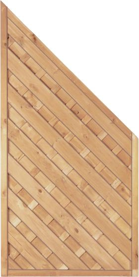 TETZNERJENT Maxi-Diagonal Ecke 90x180/90cm Rahmen 45/45 mm, kdi grün 08435963