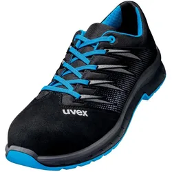 Uvex, Sicherheitsschuhe, 2 trend Halbschuhe S2 69398 blau, schwarz Weite 11 Größe 36 (S2, 36)