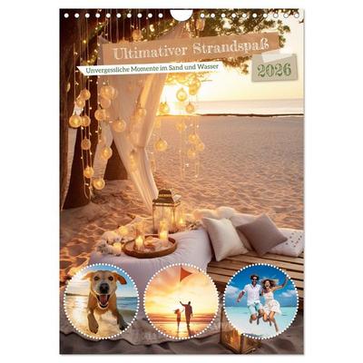 Ultimativer Strandspaß (Wandkalender 2026 DIN A4 hoch), CALVENDO Monatskalender