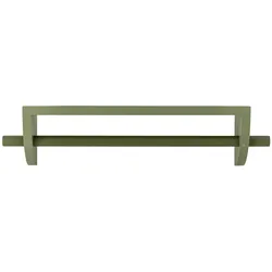 Bloomingville Mini, Regal, - Mingus Shelf - Green - Paulownia (12 x 60 x 14 cm)