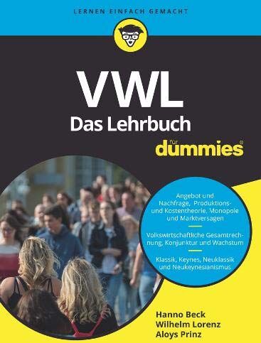 Hanno Beck - VWL für Dummies. Das Lehrbuch - Preis vom 09.10.2026 07:28:09 h