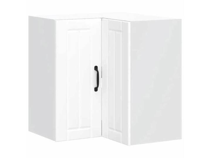 HOT Ventes Buffet cuisine - CHIC Armoire d'angle murale de cuisine - Lucca blanc - bois d'ingénierie @261@