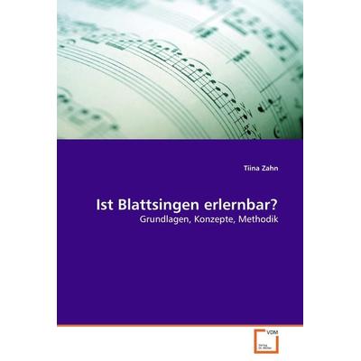 Ist Blattsingen erlernbar? -
