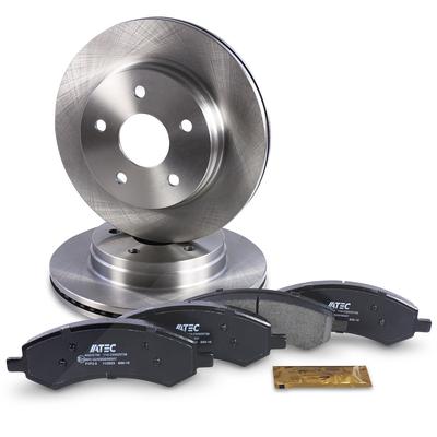 Bestprice Bremsscheiben + Bremsbeläge Vorderachse [Hersteller-Nr. 40825807] für Dodge