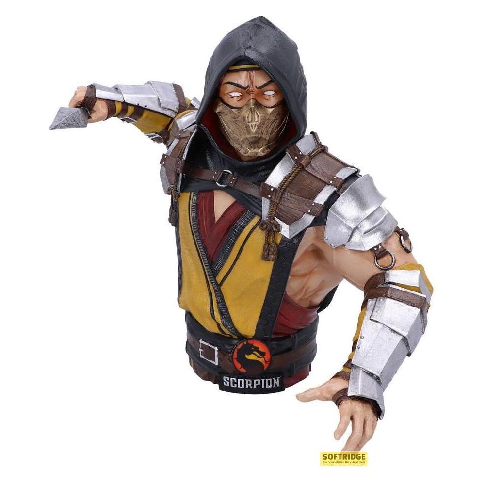GED Busto Mortal Kombat : Scorpion 30cm (44770)