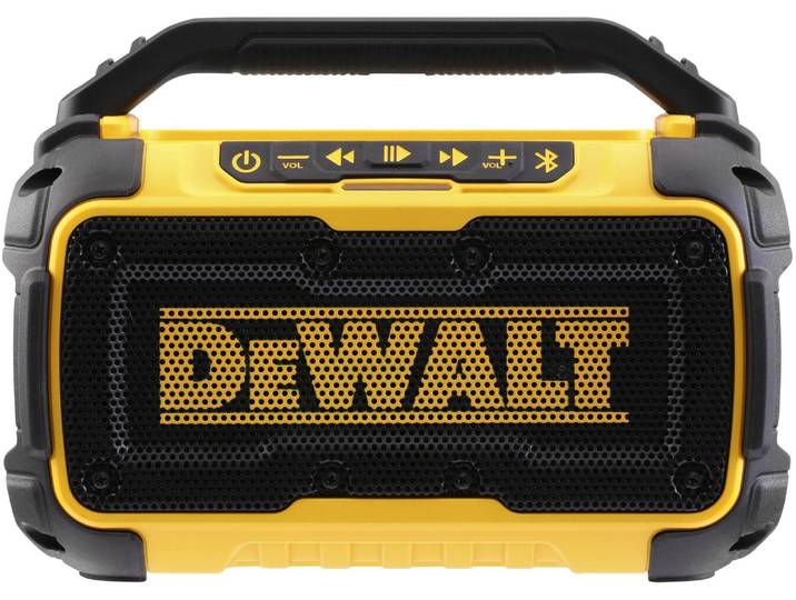 Enceinte Bluetooth DEWALT DCR011-XJ compatible avec les batteries DEWALT
