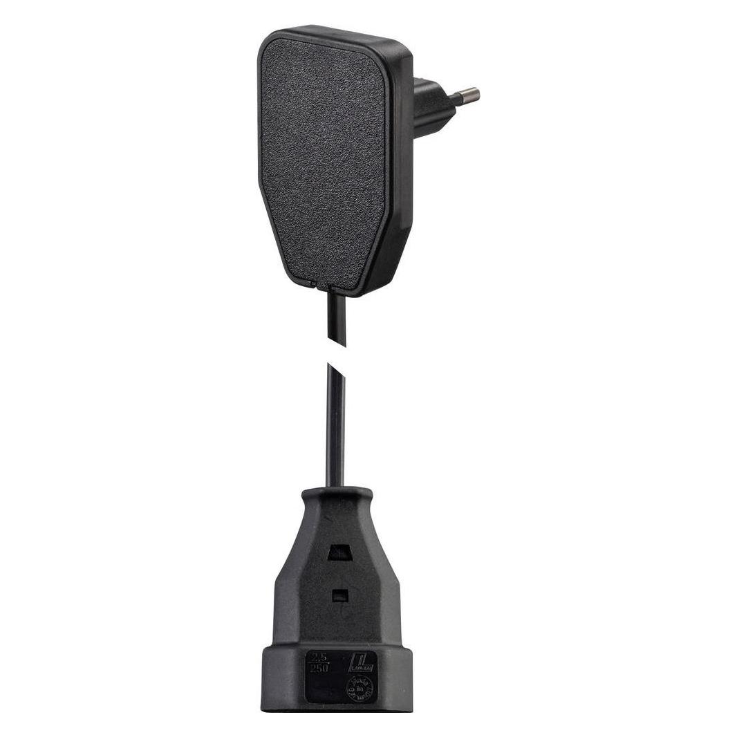NVB EuroPlug EuroVerlängerungskabel ohne Schalter (5 m, CEE 7/16) (104571)