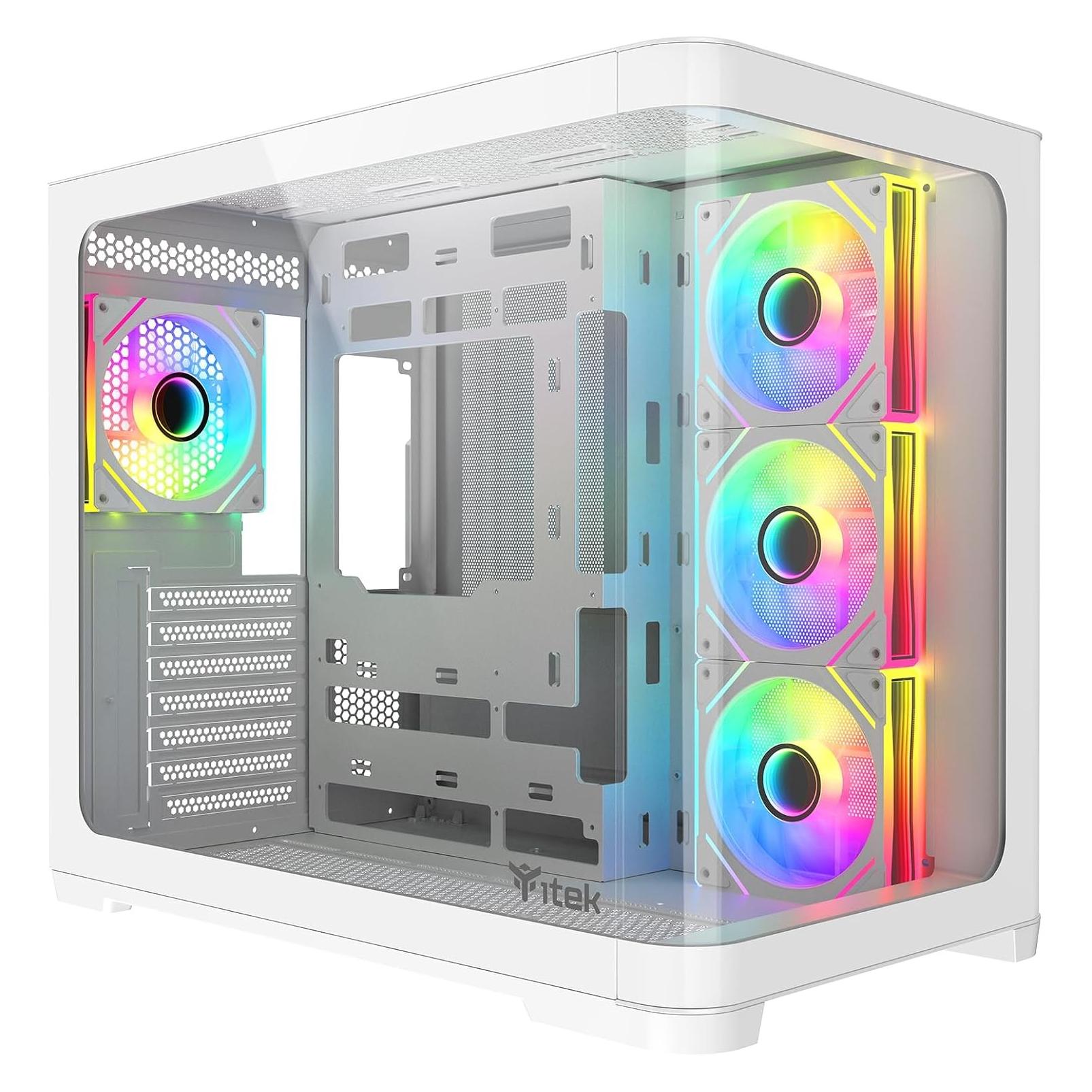 Itek Dark Cave Curved (ATX, mATX, Mini-ITX) (ITGCADCCW)