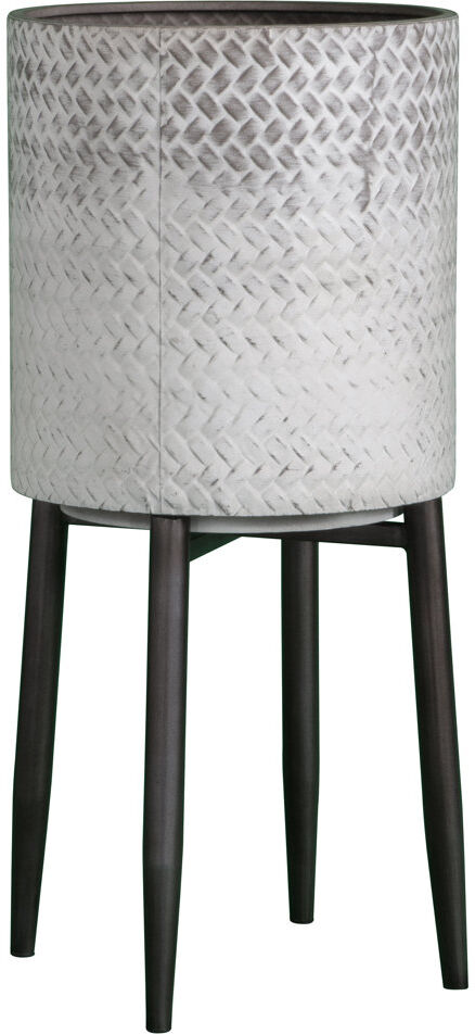 Hykkon Albion Metal Planter 61cm H x 38.5cm W x 28.5cm D
