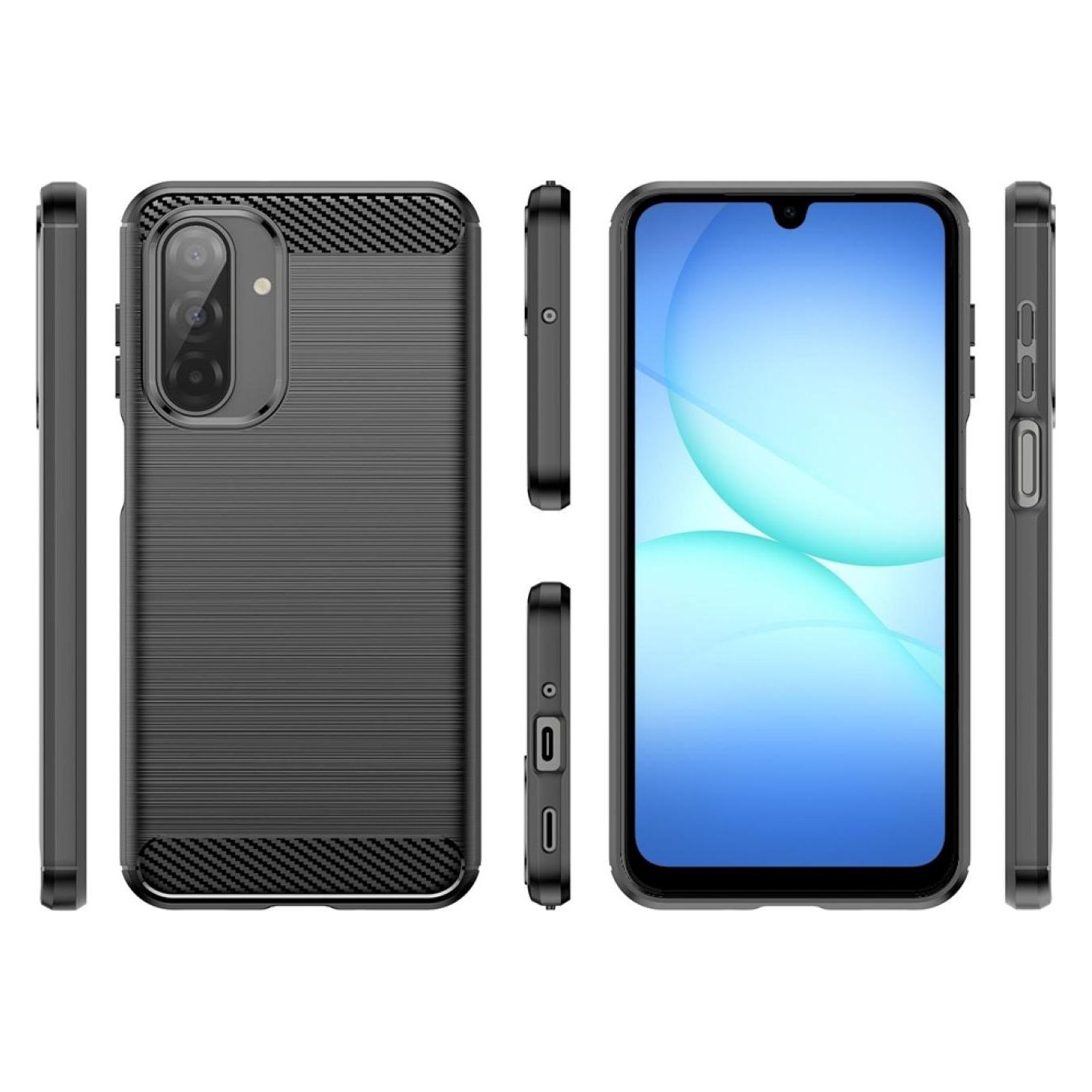 Screenguard Carbon Brushed Soft Hülle (Samsung Galaxy A17) (00035318)