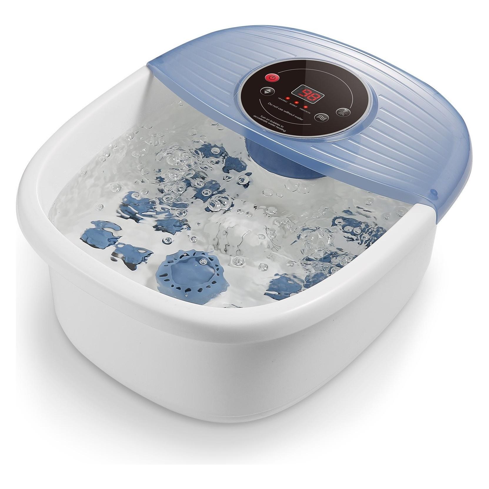 Naipo XKAM-SPA18 blau / Fussmassagewanne / Rollen- und Vibrationsmassage (712376778246)