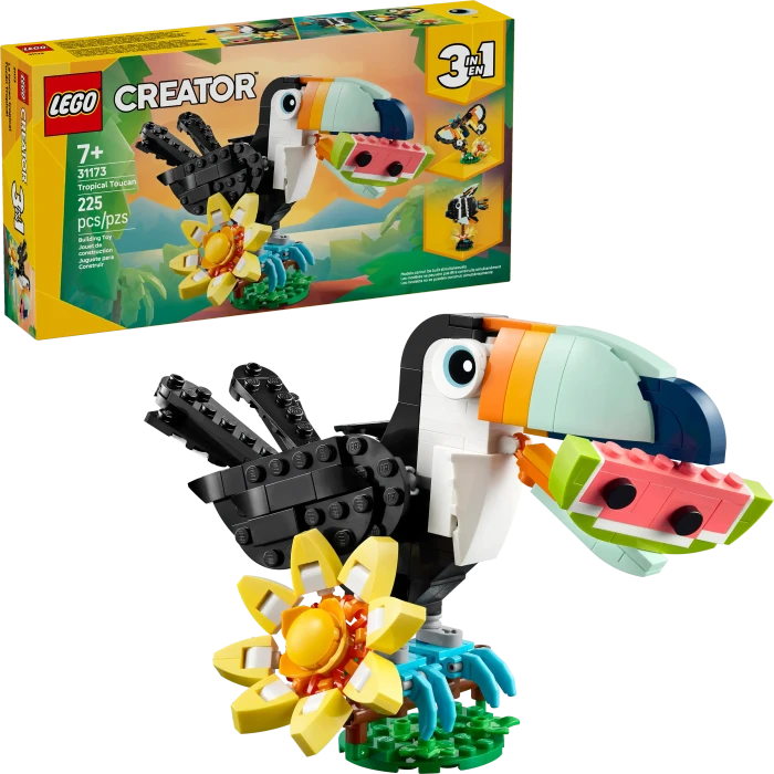 LEGO Creator 3 in 1 31173 Wilde Tiere: Tropischer Tukan