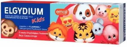 Elgydium Kids Gel Dentífrico Emoji Morango 50ml