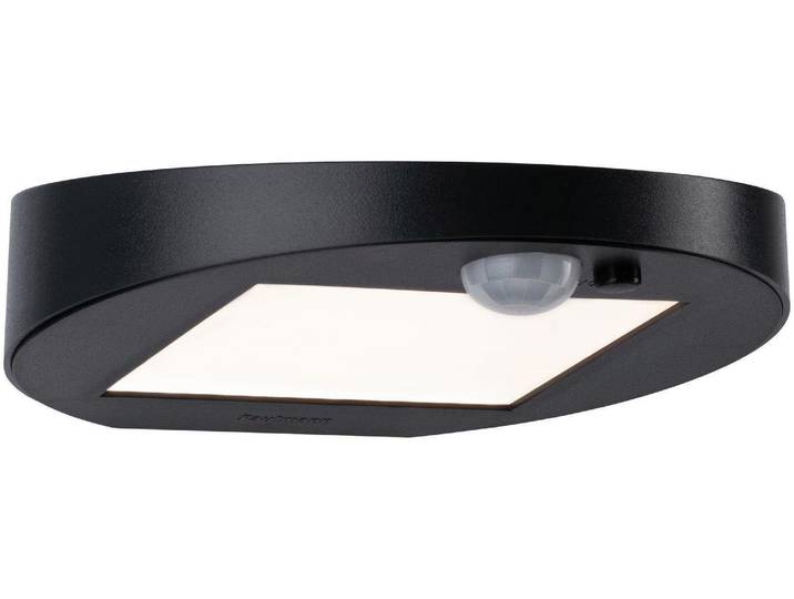 LED Außen-Wandleuchte PAULMANN Ryse , grau (anthrazit), B:15,4cm H:4,1cm T:14,7cm, Leuchten, LED Außen-Wandleuchte, LED-Modul