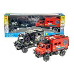 Adar Polizeiwagen und Feuerwehrwagen, Transport 2 Stück (62606066)