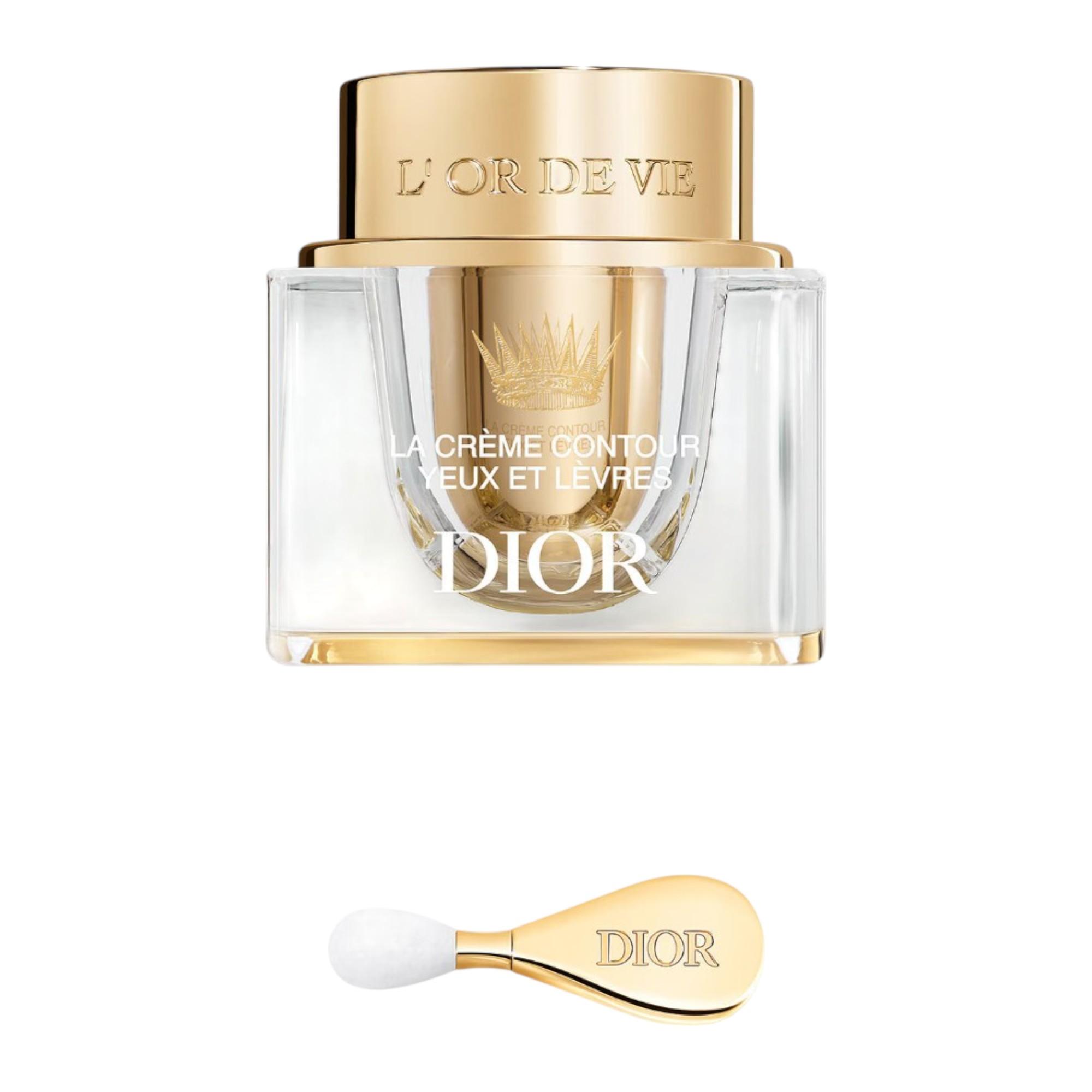 Dior L'or De Vie La Crème, Augencreme, Frauen, Jeder Hauttyp, Anti-Aging, Anti-Falten, Kräftigend, Aufpolsterung, Verstärkung, 40+ Jahr(e), Topf